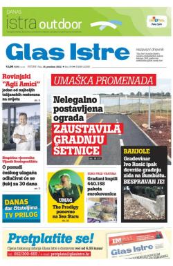 Glas Istre - broj 344, 16. dec 2022.