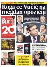 Blic - broj 7029, 7. sep 2016.