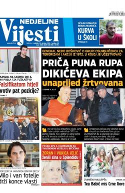 Vijesti - broj 6684, 30. okt 2016.