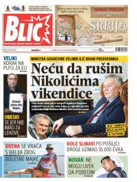 Blic - broj 6087, 22. jan 2014.