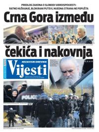 Vijesti - broj 7805, 27. dec 2019.