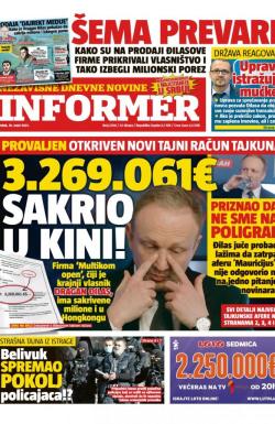 Informer - broj 2708, 19. mar 2021.