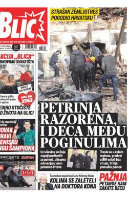 Blic - broj 8566, 30. dec 2020.