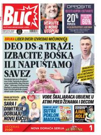 Blic - broj 8232, 20. jan 2020.