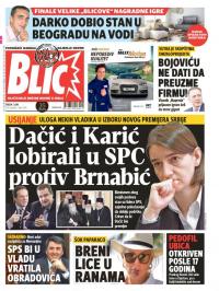 Blic - broj 7295, 7. jun 2017.