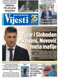 Vijesti - broj 8646, 8. maj 2022.