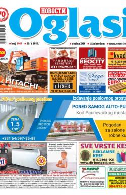 Novosti oglasi - broj 1467, 10. maj 2017.