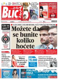 Blic - broj 5983, 7. okt 2013.