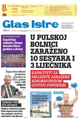 Glas Istre - broj 323, 23. nov 2021.