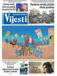 Vijesti - broj 7779, 1. dec 2019.