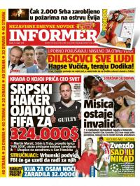 Informer - broj 1919, 14. avg 2018.