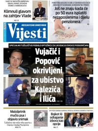 Vijesti - broj 7924, 29. apr 2020.