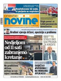 Dnevne novine - broj 2652, 9. apr 2020.