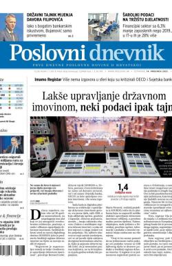 Poslovni Dnevnik - broj 4987, 14. dec 2023.