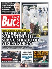 Blic - broj 8249, 6. feb 2020.