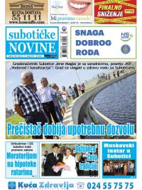 Nove Subotičke novine - broj 33, 15. avg 2014.