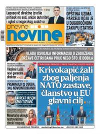 Dnevne novine - broj 2864, 16. dec 2020.