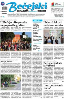 Bečejski mozaik - broj 709, 9. sep 2016.