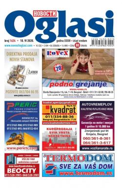 Novosti oglasi - broj 1624, 10. jun 2020.