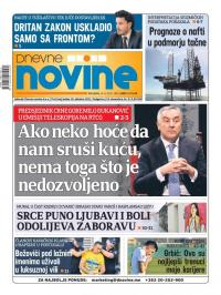 Dnevne novine - broj 2963, 14. apr 2021.