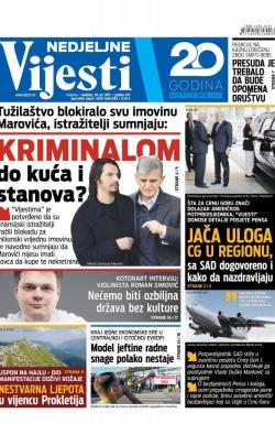 Vijesti - broj 6952, 30. jul 2017.