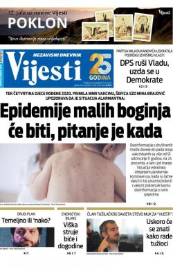 Vijesti - broj 8709, 11. jul 2022.