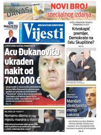 Vijesti - broj 8062, 17. sep 2020.