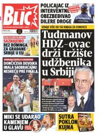 Blic - broj 7637, 22. maj 2018.