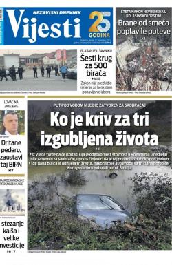 Vijesti - broj 8842, 22. nov 2022.