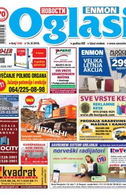 Novosti oglasi - broj 1546, 14. nov 2018.