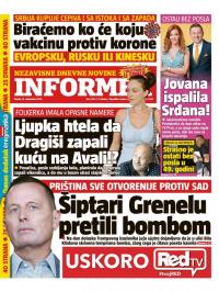 Informer - broj 2560, 22. sep 2020.