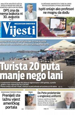 Vijesti - broj 7975, 21. jun 2020.