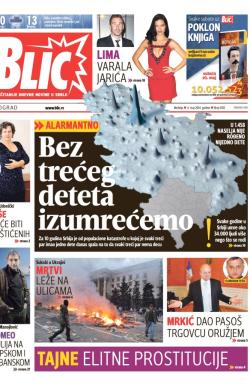 Blic - broj 6185, 4. maj 2014.