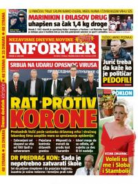 Informer - broj 2400, 12. mar 2020.