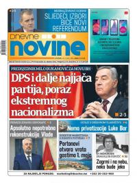 Dnevne novine - broj 2938, 16. mar 2021.