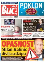 Blic - broj 6456, 2. feb 2015.