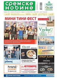 Sremske Novine - broj 3322, 30. okt 2024.