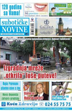 Nove Subotičke novine - broj 34, 21. avg 2015.