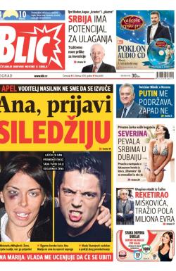 Blic - broj 6459, 5. feb 2015.