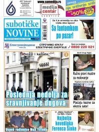 Nove Subotičke novine - broj 4, 25. jan 2013.