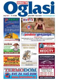 Novosti oglasi - broj 1625, 17. jun 2020.