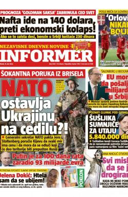 Informer - broj 3087, 14. jun 2022.