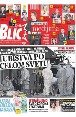 Blic - broj 8557, 21. dec 2020.