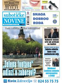 Nove Subotičke novine - broj 15, 11. apr 2014.