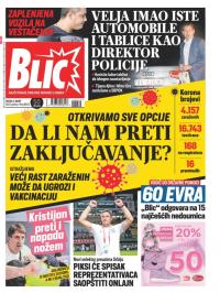 Blic - broj 8624, 3. mar 2021.