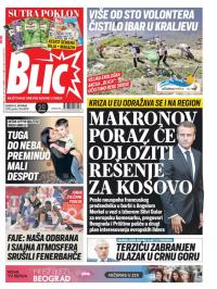 Blic - broj 8136, 12. okt 2019.