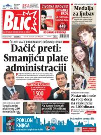 Blic - broj 5977, 1. okt 2013.