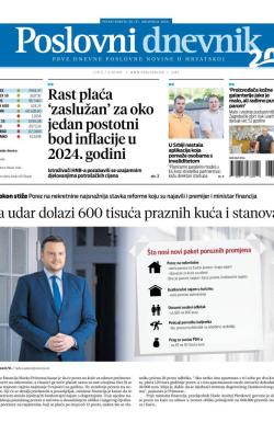 Poslovni Dnevnik - broj 5165, 30. avg 2024.