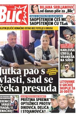 Blic - broj 7948, 3. apr 2019.