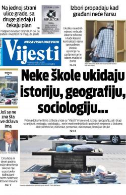 Vijesti - broj 7626, 2. jul 2019.